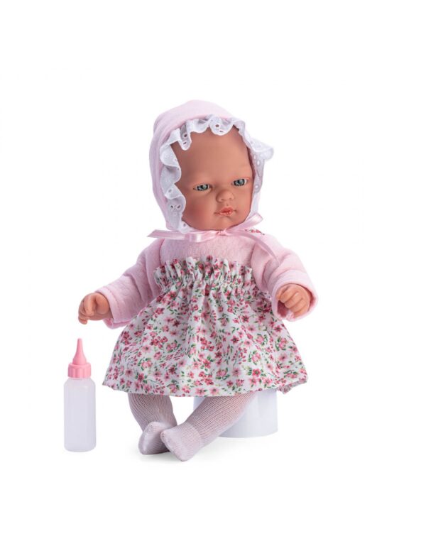 oli doll pink flower knit 30cm