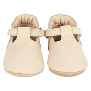 elia baby shoes cream leather