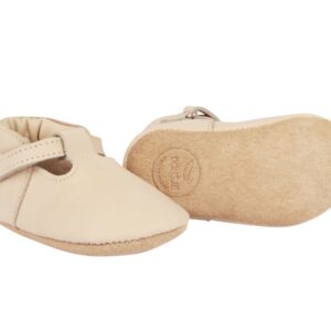 elia baby shoes cream leather