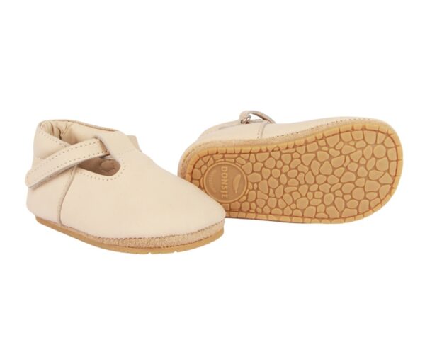 elia baby shoes cream leather