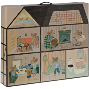 mouse hole farmhouse toy