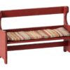 maileg bench mouse red