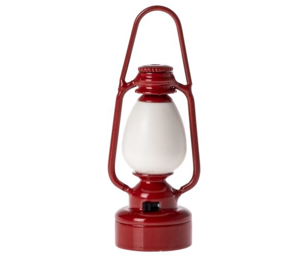 maileg vintage lantern mouse red