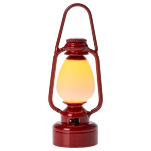 maileg vintage lantern mouse red