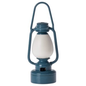 maileg vintage lantern mouse blue