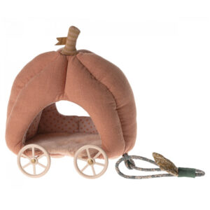 maileg pumpkin carriage for mouse toy