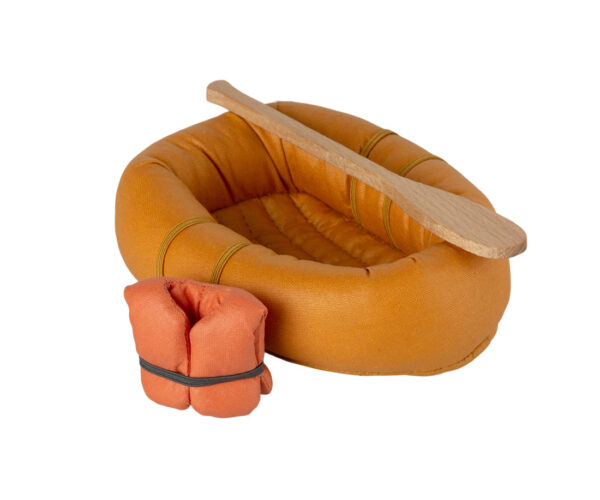 maileg rubber boat toy