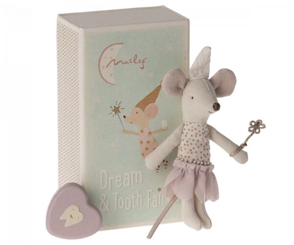 maileg tooth fairy mouse in matchbox little sister