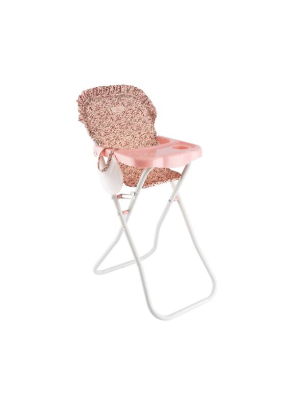 martina high chair with tray and bib