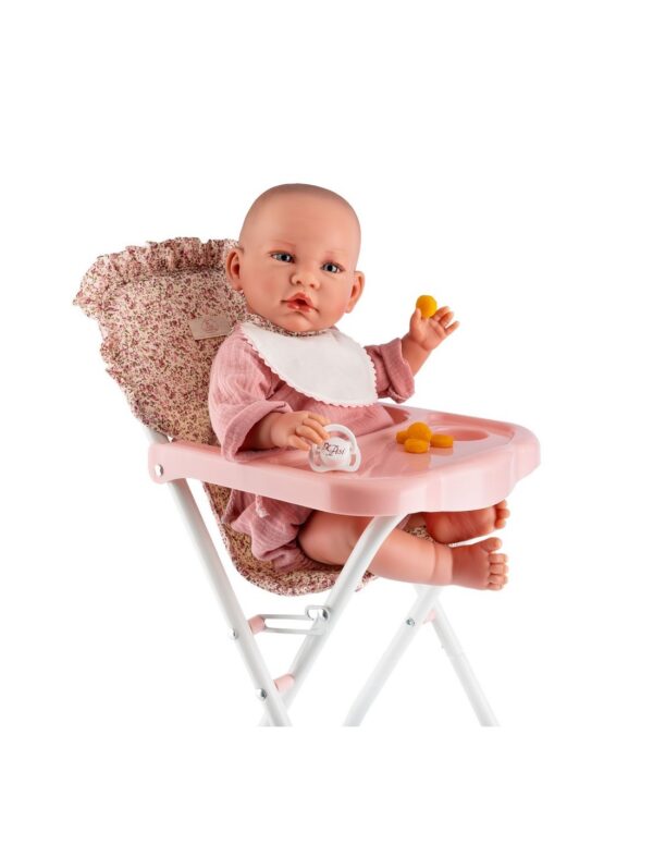 martina high chair with tray and bib