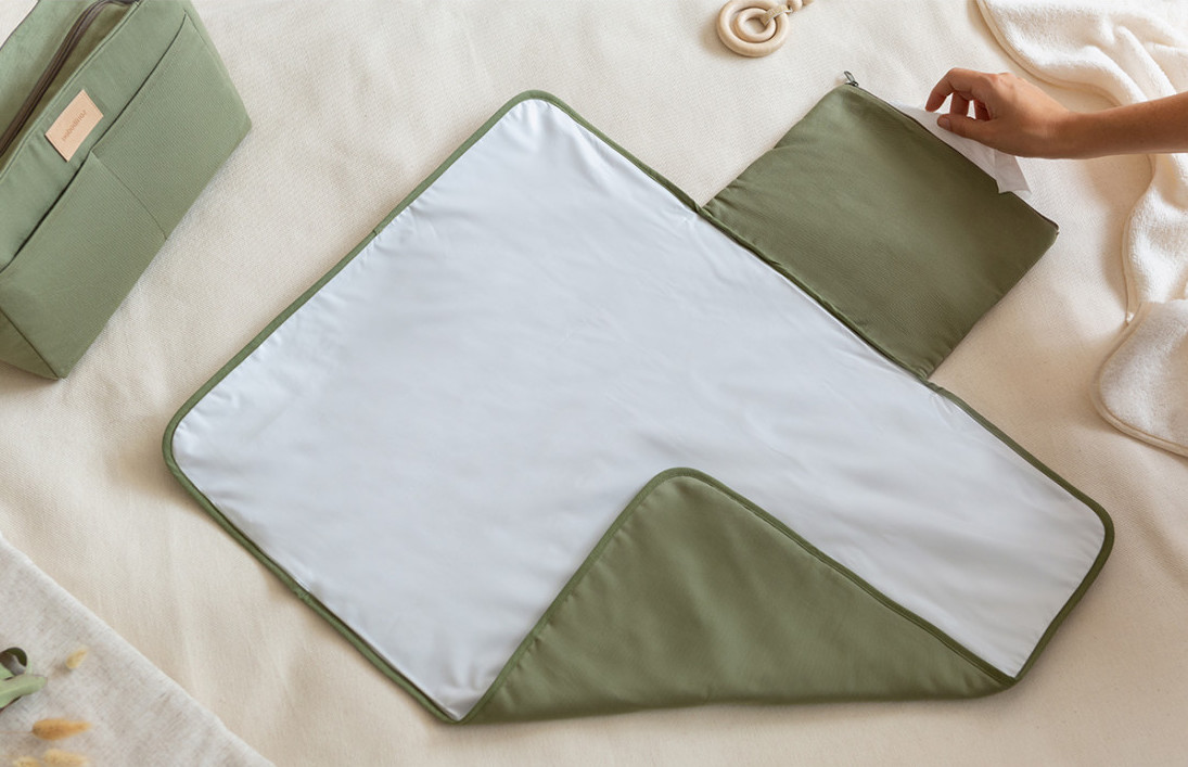 Olive green 2024 changing pad cover