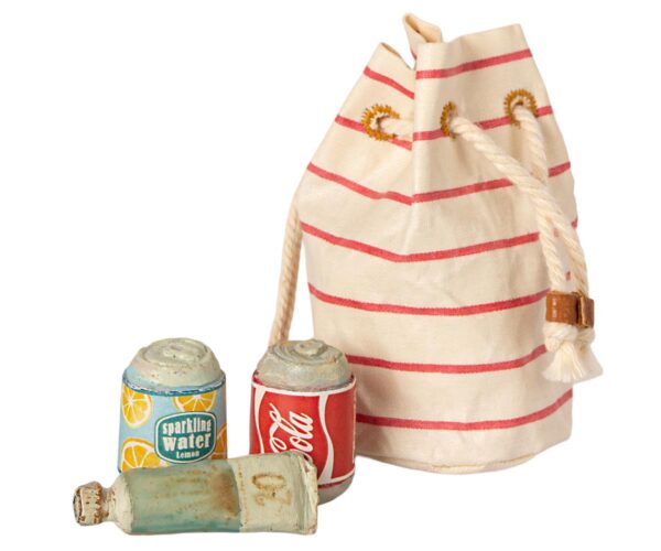 Maileg Bag with Beach Essentials Toy