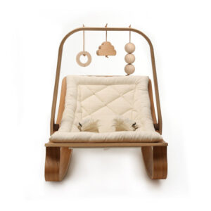 levo rocker cushion organic white