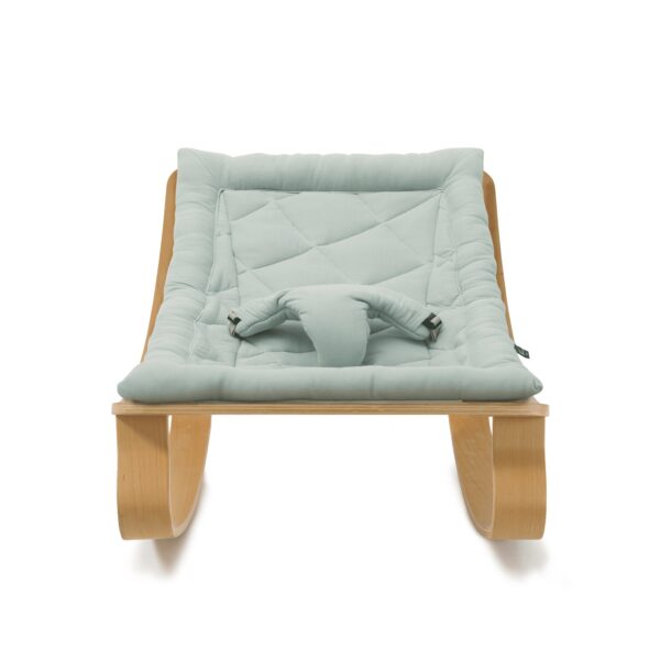 levo baby rocker in beech farrow