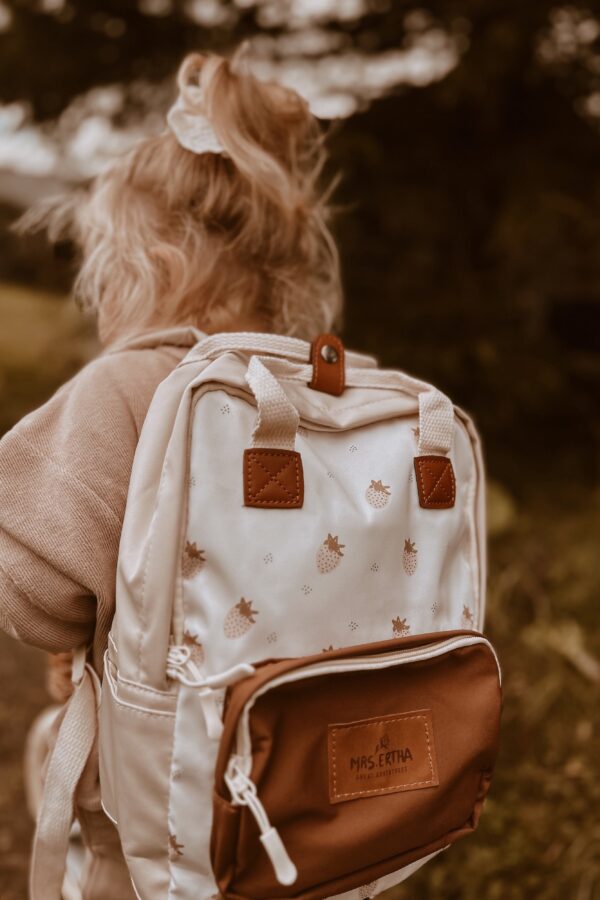 backpack strawberries