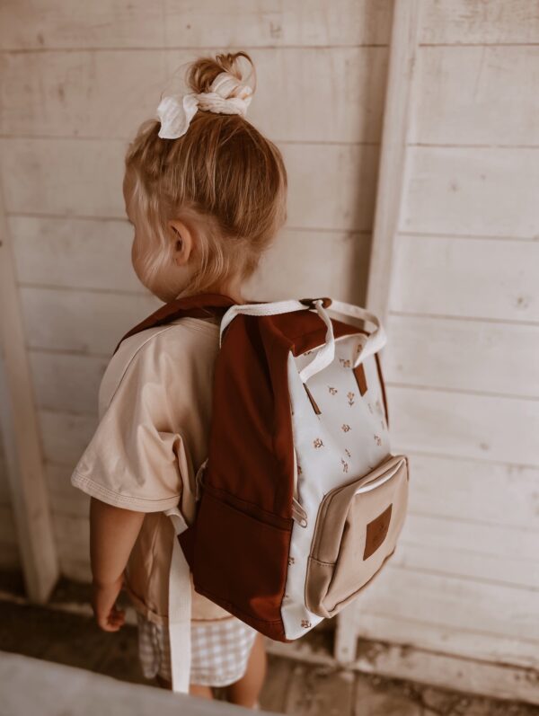 backpack flower buds