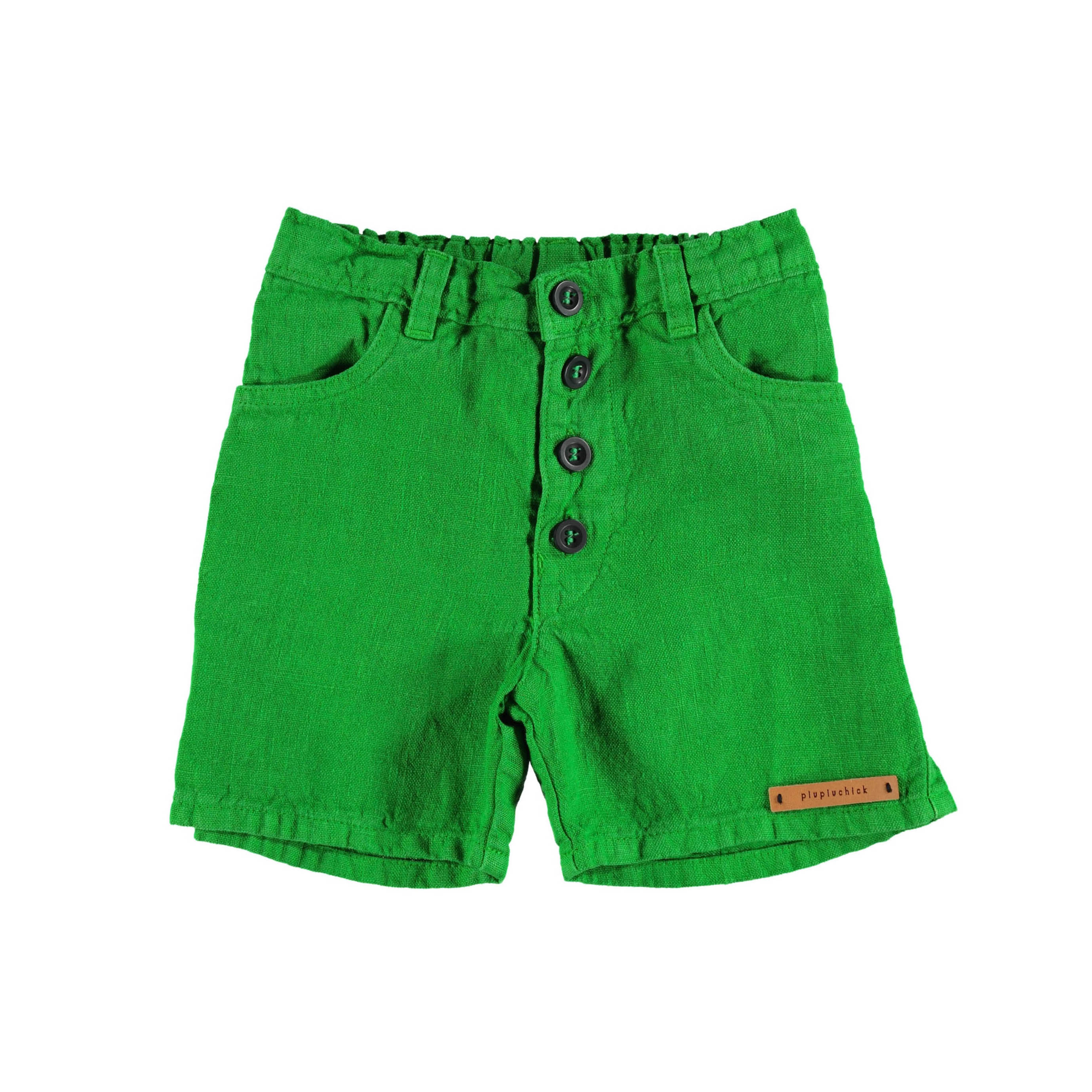 piuwrlz Shorts for Children's Boys Girls Solid Color Single Piece Short  Trousers Green Size 6-7Years 