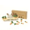 bunny balance wood puzzle