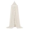 canopy vintage ruffle ivory