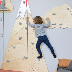 climbing wall mountain set small