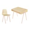 in2wood kids desk and chair pink