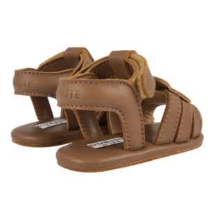 diedan sandals bear cognac classic leather