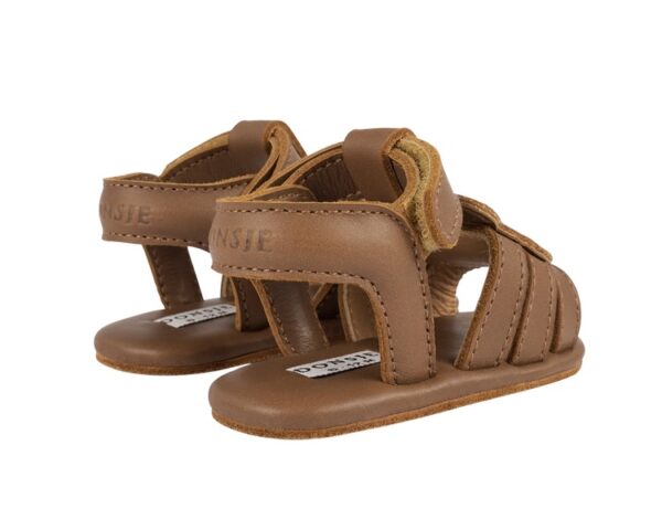 diedan sandals bear cognac classic leather