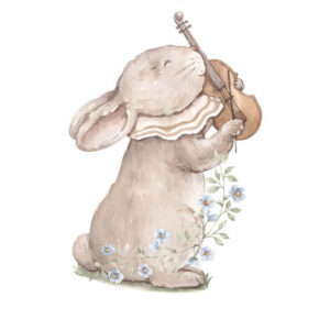 kids poster fiddler bunny