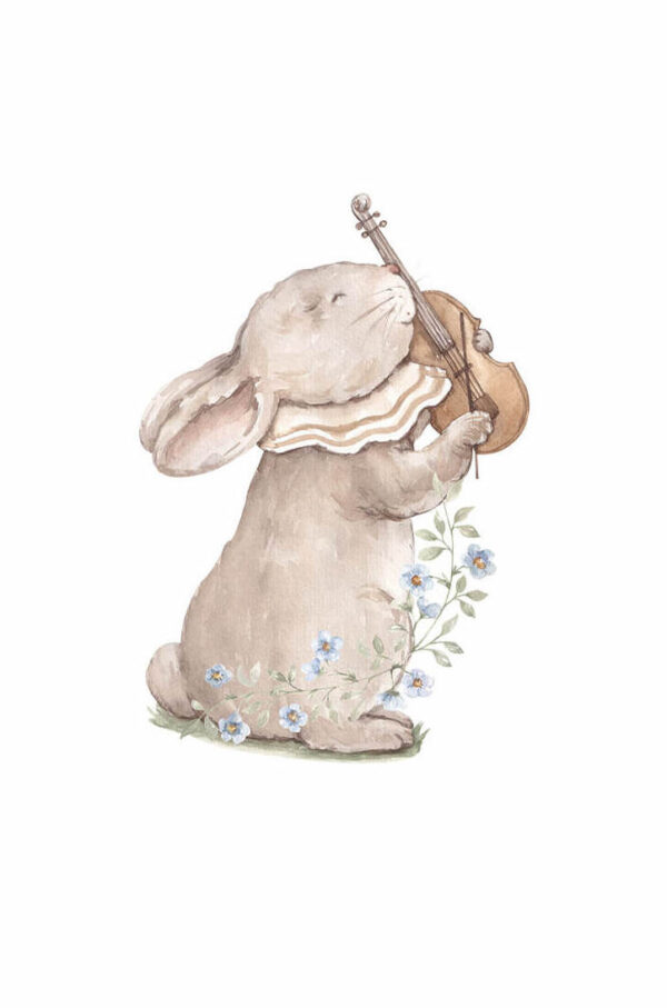 kids poster fiddler bunny