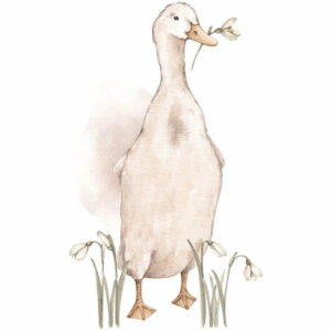 kids poster goose boho i