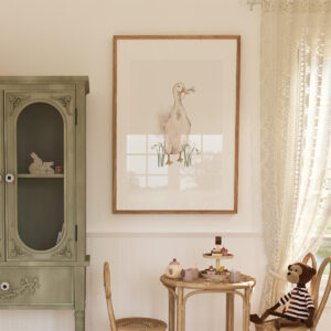 kids poster goose boho i