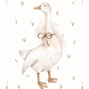 kids poster goose boho ii