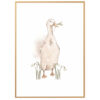 kids poster goose boho i