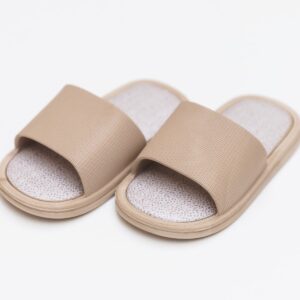 kids slipper taupe