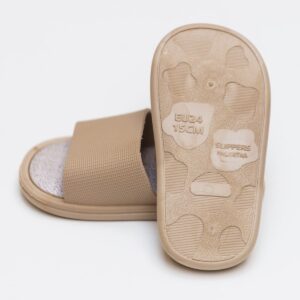 kids slipper taupe