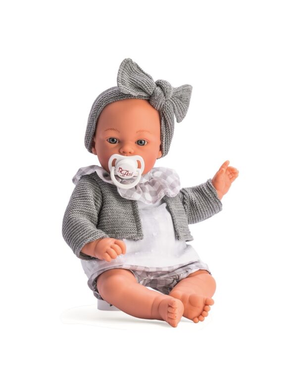 koke doll gray polo and jacket set 36cm