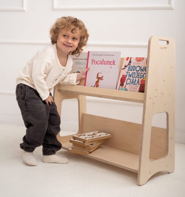 large montessori bookshelf