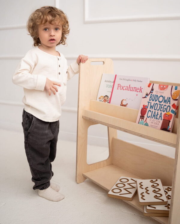 large montessori bookshelf