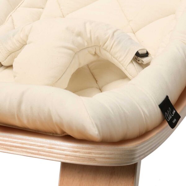 levo rocker cushion organic white