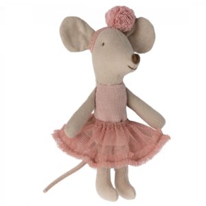 maileg ballerina mouse little sister toy rose