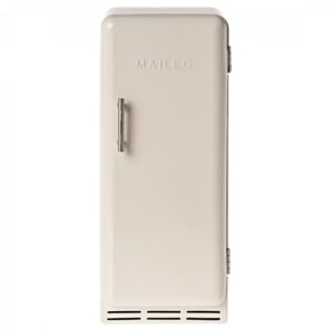 maileg miniature fridge toy off white