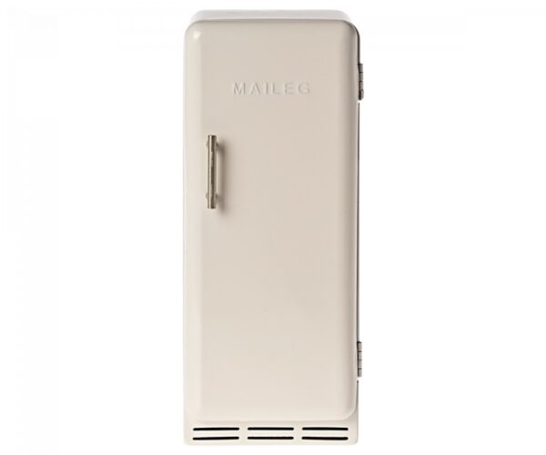 maileg miniature fridge toy off white