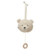 musical hanger teddy bear natural
