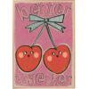 kids poster cherries