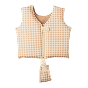 float vest vintage squares