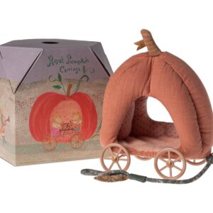 maileg pumpkin carriage for mouse toy