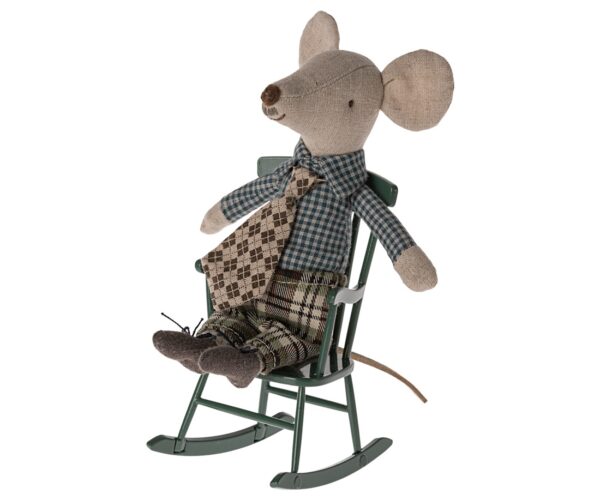 rocking chair mouse dark green