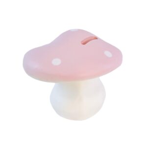 saving bank mushroom pink