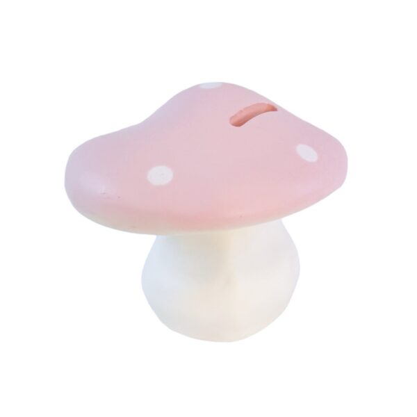 saving bank mushroom pink