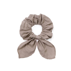 scrunchie taupe